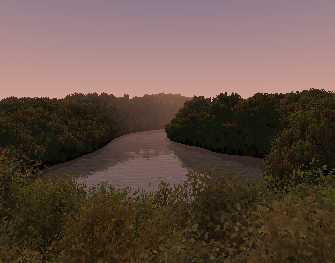 Realistic real-time rendering of landscapes using billboard clouds