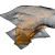 Real-time classification of ground from lidar data for helicopter navigation