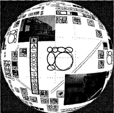 Hyperbolic User Interfaces for Computer Aided Architectural Design
