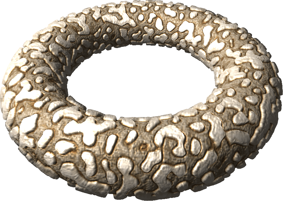 Solid Texture Synthesis from 2D Exemplars