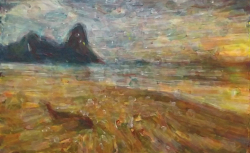 Painterly Rendering Using Limited Paint Color Palettes