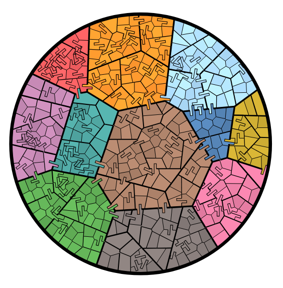 Neighborhood-Preserving Voronoi Treemaps