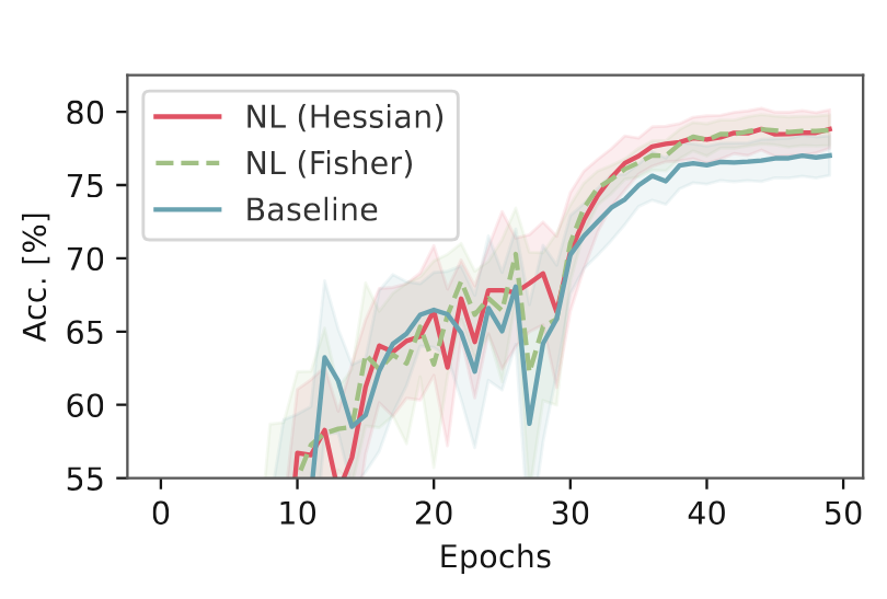 Newton Losses: Using Curvature Information for Learning with Differentiable Algorithms