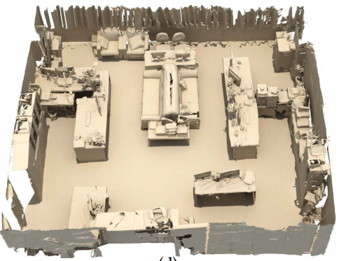 Autonomous Reconstruction of Unknown Indoor Scenes Guided by Time-varying Tensor Fields